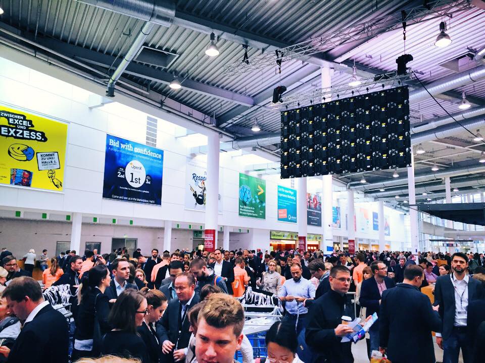 dmexco besucher halle 2015