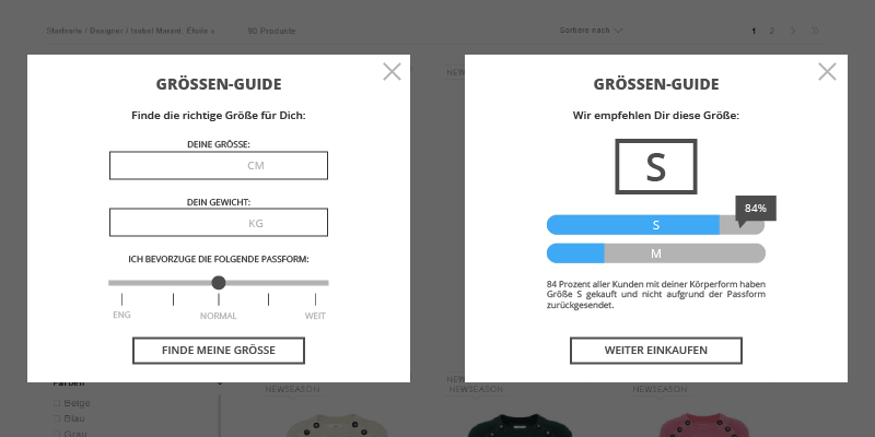 03 Retouren Größenguide