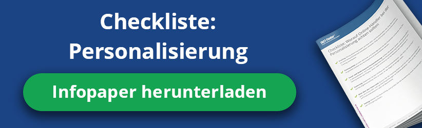 Paper Checkliste Personalisierung