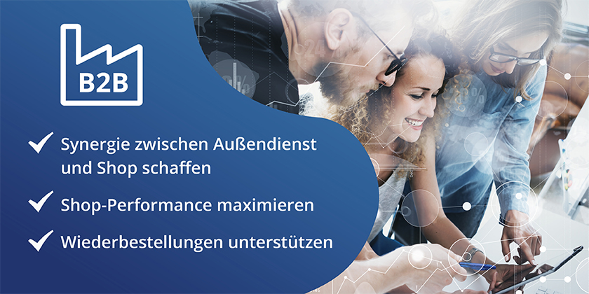 B2B Online Shop Blogbeitrag Header