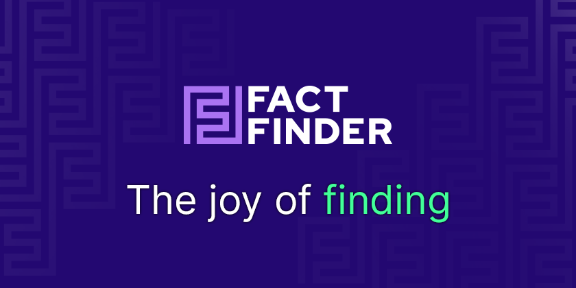 FactFinder Cover graphic