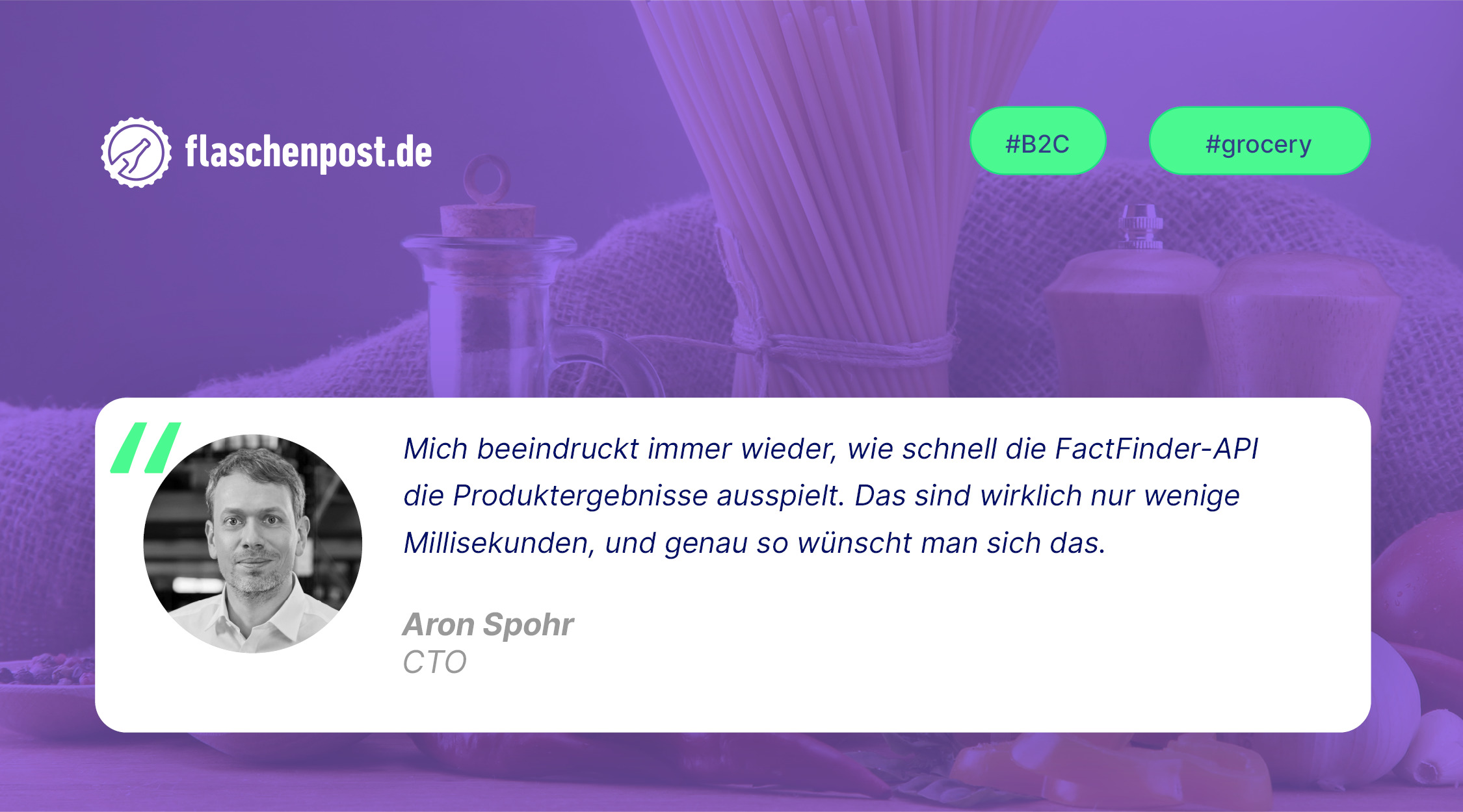 Flaschenpost Case Studie hero image DE