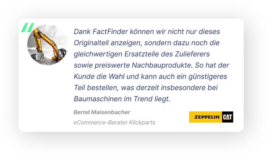 personalisierung ecommerce experience zitat zeppelin
