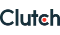 Logo von Clutch, einem Unternehmen, das Lösungen für Online-Shops anbietet.